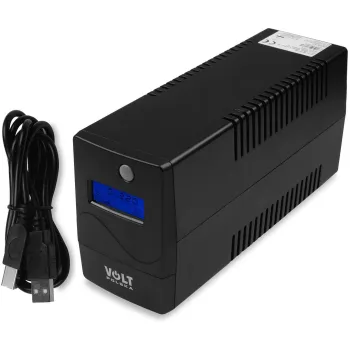 UPS ZASILACZ AWARYJNY VOLT POLSKA MICRO 1000VA 600W 1x9ah