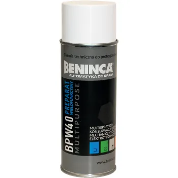 CHEMIA: Preparat wielofunkcyjny Beninca BPW40 400ml do bram/automatyki/napędów