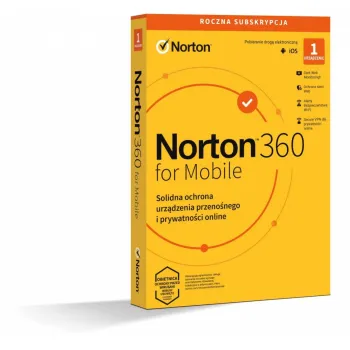 Program antywirusowy Norton 360 for Mobile BOX/pudełko