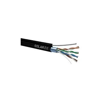 KABEL SKRĘTKA SOLARIX CAT.5E F/UTP UV SUCHY Z LINKĄ NOŚNĄ 305m