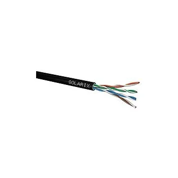 KABEL SKRĘTKA SOLARIX CAT.5E U/UTP UV ŻELOWANY Fca karton 305m
