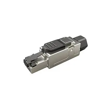 WTYK MODULARNY KONEKTOR PRZEMYSŁOWY SAMOZACISKOWY SOLARIX RJ45 CAT.6A STP 8P8C