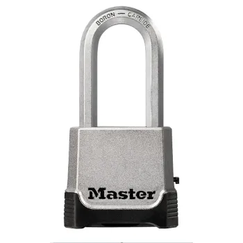 Kłódka z kluczem i szyfrem Master Lock M176EURDLH