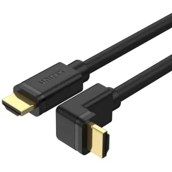 Kabel HDMI Unitek Y-C1001 kątowy HDMI 2.0 90 stopni 4K 2m