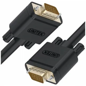 Kabel VGA Unitek Y-C513G Premium VGA HD15 M/M 2m