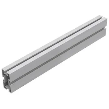 Profil aluminiowy PV wzmocniony z kanałami teowymi 4400mm KENO (K-25-4400-3T)
