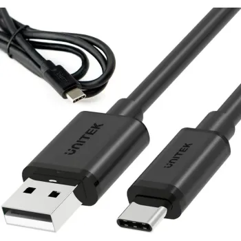 Unitek przewód USB-A 2.0 - USB-C 3m C14069BK