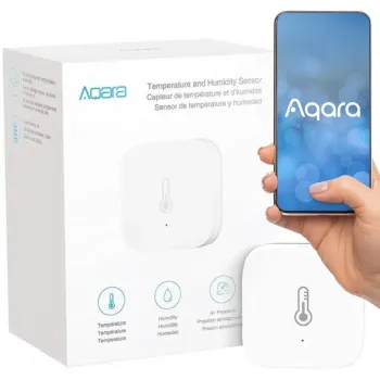 AQARA Czujnik wilgotności, tempreatury i ciśnienia powietrza WSDCGQ11LM Homekit EU