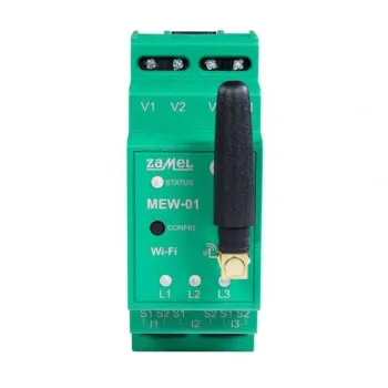 Monitor energii elektrycznej Wi-Fi 3F+N MEW-01 ZAMEL SUPLA