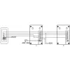 DOMOFON ''EURA'' ADP-51A3 ''DIFESA'' - 1-rodzinny, 2 unifony, interkom, biały