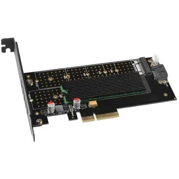 Adapter Axagon PCEM2-DC PCI-E x4 na M.2 NVMe z chłodzeniem