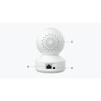 Kamera IP Reolink E340 wewnętrzna obrotowa 5MPx WiFi biała