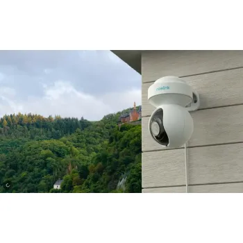 Kamera IP Reolink E Series E540 PTZ 5MP Wi-Fi LED biała