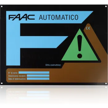 Zestaw Handy FDS 24V - FAAC S418 do 5.4m bram dwuskrzydłowych