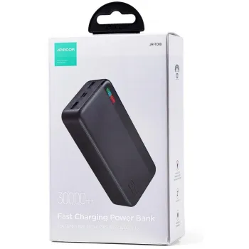 Powerbank Joyroom Dazzling Series JR-T018 30000mAh 12W 2.4A 2x USB-A czarny