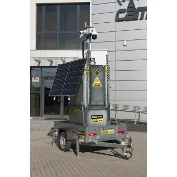 Mobilna wieża do zdalnego wideomonitoringu CCTV iCAM-TOWER AI 5MQ3