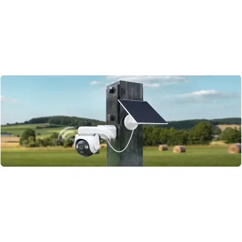 Kamera IP Imou AOV PT KIT 2.4GHz Wi-Fi i 4G 5MPx z panelem solarnym