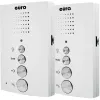 DOMOFON ''EURA'' ADP-51A3 ''DIFESA'' - 1-rodzinny, 2 unifony, interkom, biały