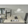 Uchwyt biurkowy przegubowy na 1 monitor Spacetronik SPA-111