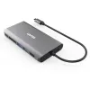 Unitek D1019B Hub USB-C 3.1 8w1 z Power Delivery 100W