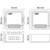 Moduł OXT mini przekaźnik 1 obwód ZigBee TUYA