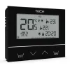 Przewodowy dwustanowy regulator pokojowy czarny ST-292v3 Tech sterowniki
