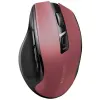 Mysz optyczna Ugreen MU006 bezprzewodowa USB 2.4GHz / Bluetooth 5.0 4000 DPI - czerwona