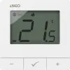 ENGO Controls E20i-W - Regulator temperatury, bezprzewodowy, bateryjny, Wi-Fi, Internetowy, biały, 868MHz
