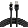 KABEL USB / USB-C RGB LED everActive CBB-1CBR 100cm 3A