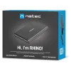 Zewnętrzna obudowa dysku Natec Rhino SATA 2.5cala USB 2.0 Slim czarny