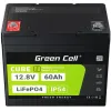 AKUMULATOR LITOWO-ŻELAZOWO-FOSFORANOWY LiFePO4 Green Cell Cube 12.8V 60Ah LFPGC12V60AH