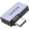 Unitek Adapter USB-C na USB-C kątowy płaski