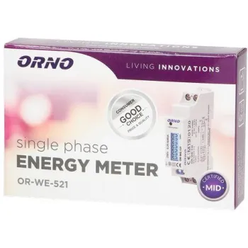 Licznik energii elektrycznej 1-fazowy ORNO OR-WE-521