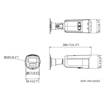 KAMERA IP HIKVISION DS-2CD2T83G2-4I (2.8mm)