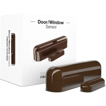 FIBARO Door Window Sensor 2 | FGDW-002-7 ZW5 | Brązowy czujnik otwarcia