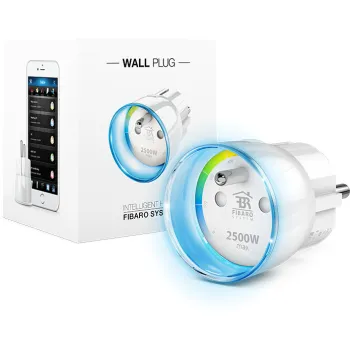 FIBARO Wall Plug E | FGWPE-102 ZW5 | Smart wtyczka