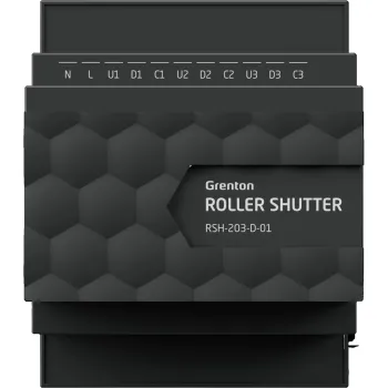 GRENTON - ROLLER SHUTTER x3, DIN, TF-Bus ( 2.0 )