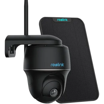 Kamera IP Reolink argus pt czarna akumulatorowa bezprzewodowa 4MP WiFi