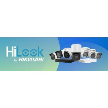 Zestaw monitoringu Hilook 8 kamer IP do biura domu sklepu magazynu