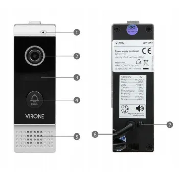 Wideodomofon Wi- Fi Virone VDP-63 VIFAR