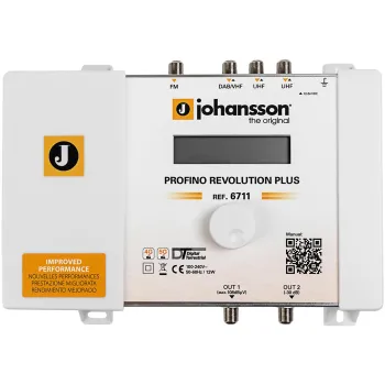 Johansson PROFINO Revolution 6711 Plus - wielozakresowy wzmacniacz (amplifier) do telewizji