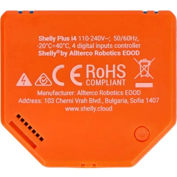 Shelly Plus i4 Kontroler/aktywator scen WIFI