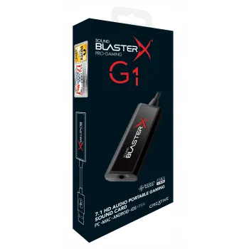 Karta dźwiękowa Creative Sound BlasterX G1 zewnętrzna