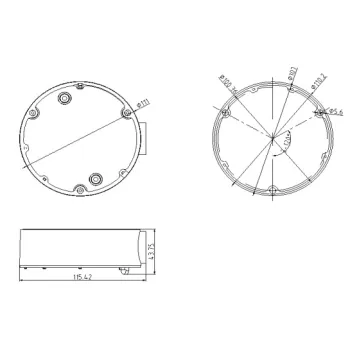 UCHWYT HIKVISION DS-1280ZJ-DM18