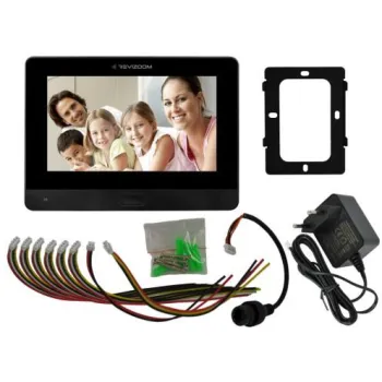 Wideodomofon REVIZOOM RM-T471HD BLACK/RC-411HD-C