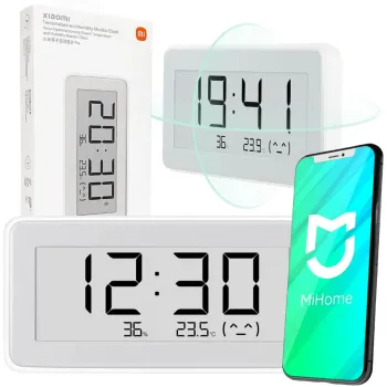 Zegar z Termometrem i Czujnikiem Wilgotności Xiaomi Mi Temperature and Humidity Monitor Clock Pro