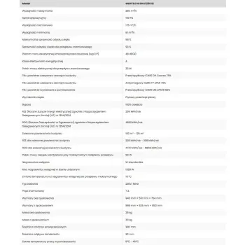 Rekuperator Rotenso Wentilo Icon IT250 S1 AA