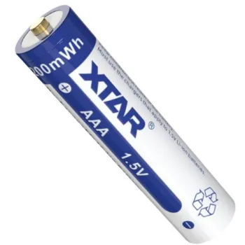 Akumulatorki R03 / AAA 1,5V Xtar 750mAh (box 4 szt.) z zabezpieczeniem
