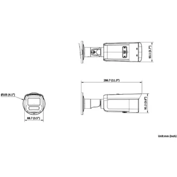 KAMERA IP HIKVISION DS-2CD2T83G2-4LI(4mm)