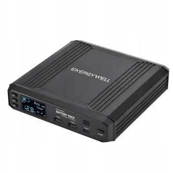 Powerbank do KAMER SAMOCHODOWYCH ENERGY WELL P6 8000mAh 102,4Wh wyświetlacz